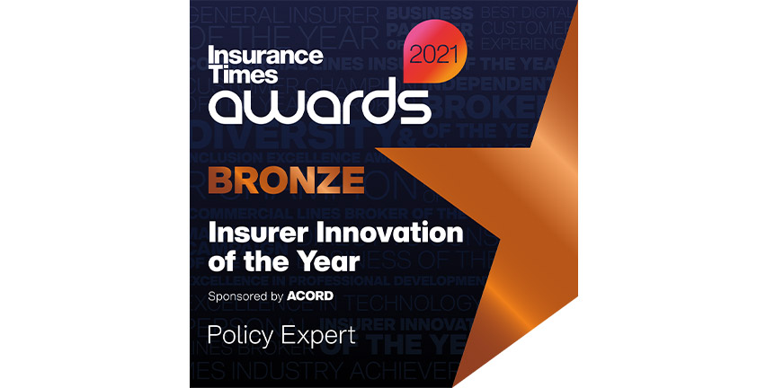 Insurer Innovation of the Year - Bronze, Insurance Times Awards