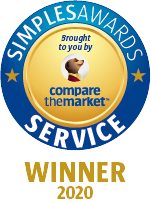 Winners in the Service category for Home Insurance, Compare the Market Simples Awards