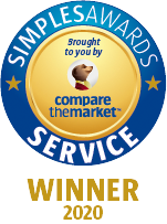 Winners in the Service category for Home Insurance, Compare the Market Simples Awards